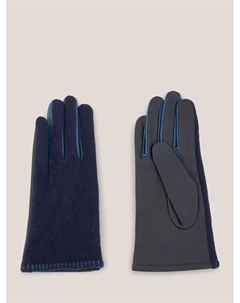 Кожаные перчатки Люси, темно-синий White stuff