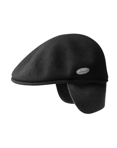 Бейсболка Schirmmütze einteilig, черный Kangol