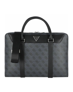 Портфель VEZZOLA DOC CASE UNISEX, черный Guess