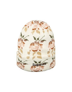 Жаккардовая шапка Rose Natural Supreme