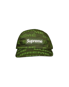 Кепка Reactive Camp с принтом Оливковая Supreme