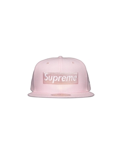 Кепка с логотипом x New Era Champions Box, розовая Supreme