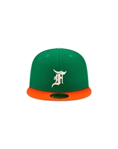 Кепка x New Era 59Fifty, Kelly Green/Orange Fear of god essentials