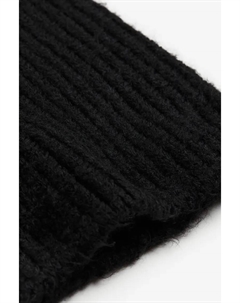 Шапка с ушками, черный H&m