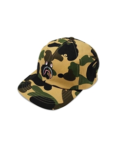 Кепка BAPE 1st Camo Shark Panel, Желтая A bathing ape®