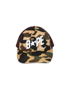 Кепка BAPE 1st Camo Sta, Желтая A bathing ape®