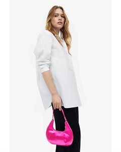 Атласная сумка через плечо, красный H&m