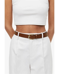 Кожаный ремень, коричневый H&m