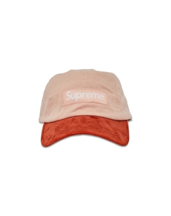 Замшевая кепка с козырьком, цвет Персик Supreme
