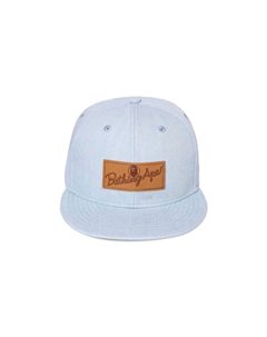 Кепка Snapback BAPE x New Era Leather Patch 9FIFTY Синий/Светлый индиго A bathing ape®