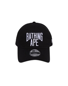 Кепка BAPE NYC Logo New Era 9TWENTY, черная A bathing ape®