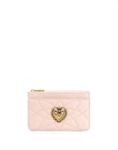 Картхолдер Devotion среднего размера, розовый Dolce&gabbana