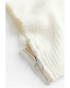 Шапка-маска из смесовой шерсти с эластичной вязкой, белый H&m