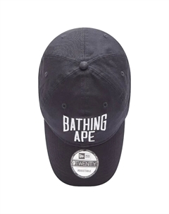 Кепка BAPE NYC Logo New Era 9TWENTY темно-синего цвета A bathing ape®