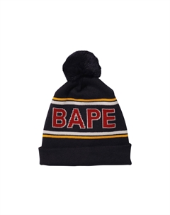 Вязаная шапка BAPE Темно-синий A bathing ape®