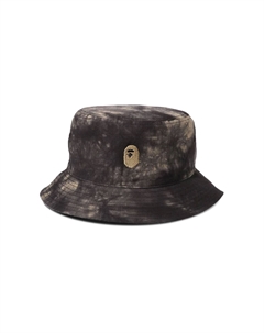 Одноточечная панама BAPE Tie Dye, цвет Черный A bathing ape®