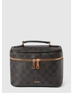 Несессер с узором по всей поверхности, темно-коричневый Joop