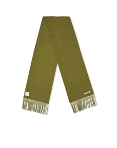 Шарф Vargo из вареной шерсти, оливковый Acne studios