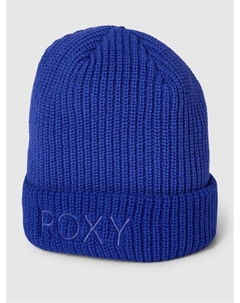 Шапка с пришивной этикеткой модель "FREJA", синий Roxy