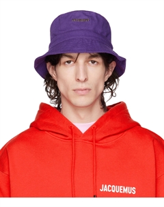 Фиолетовая шляпа Le Raphia Le Bob Gadjo Jacquemus