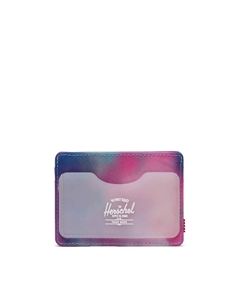 Визитница унисекс из принтованной ткани с белой отделкой, мультиколор Herschel