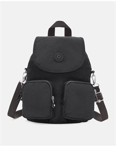 Firefly up черный нейлоновый женский рюкзак, трансформируемый в сумку через плечо, черный Kipling