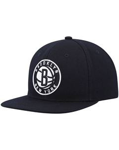 Мужская черная кепка Brooklyn Nets Ground 2.0 Snapback Mitchell and ness