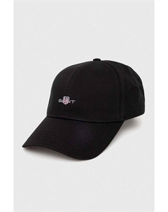 Бейсболка из хлопка, черный Gant