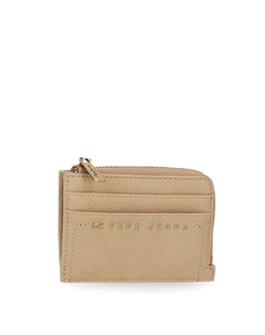 Женская визитница Diane серо-коричневого цвета с сумочкой, золотой Pepe jeans