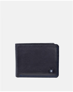 Мужская визитница синяя кожаная, синий Miguel bellido