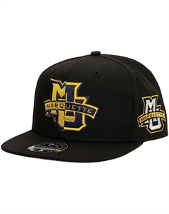 Мужская приталенная шляпа Black Marquette Golden Eagles Lifestyle Mitchell and ness