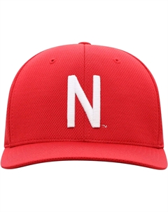 Мужская кепка с гибким логотипом Scarlet Nebraska Huskers Reflex Logo Top of the world