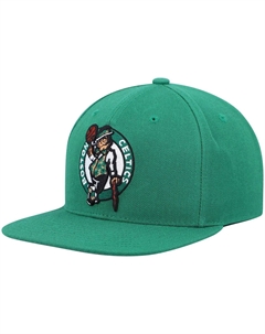 Мужская кепка Snapback Kelly Green Boston Celtics Ground 2.0 Mitchell and ness