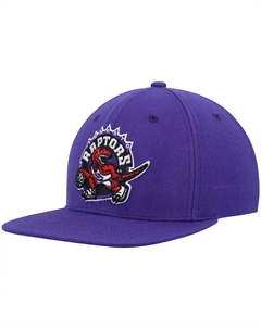 Мужская фиолетовая кепка Toronto Raptors Hardwood Classics Team Ground 2.0 Snapback Mitchell and ness
