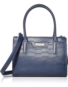 Женская сумка-портфель Sandy Jr. Top Handel со съемным ремешком через плечо, темно-синий Nautica