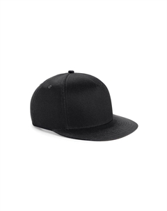 Молодежная кепка Snapback в стиле ретро, черный Beechfield®