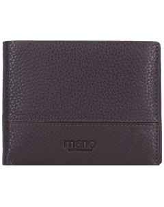 Кошелек Don Tommas Leder 13 см, коричневый Mano