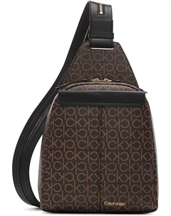 Женский рюкзак-трансформер Myra, коричневый/хаки/черный Calvin klein