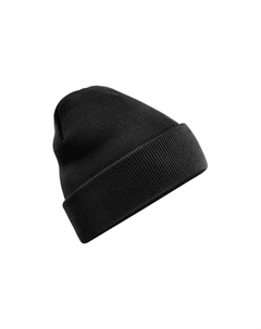 Оригинальная шапка с манжетами из переработанных материалов, черный Beechfield®