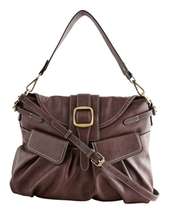 Сумка через плечо, темно-коричневый Next