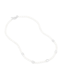 Ожерелье Ocean Pebble, серебряный Dower and hall