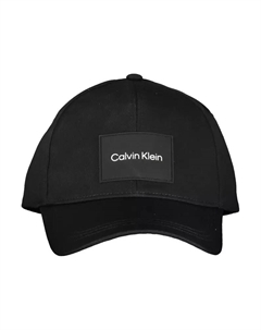 Черная хлопковая мужская шляпа Calvin klein
