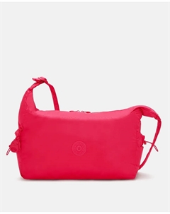 Большая сумка через плечо, фуксия Kipling