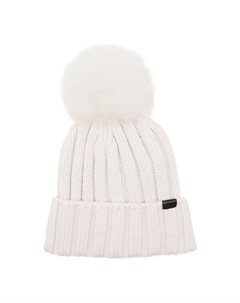 Шапка шерстяная, белый Woolrich