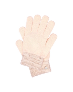 Перчатки с добавлением шерсти, розовый Guess