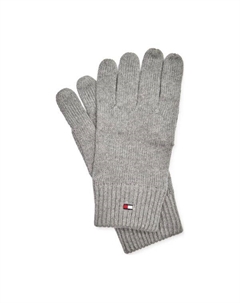 Перчатки мужские с добавлением кашемира, серый Tommy hilfiger