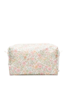Несессер с цветочным принтом, белый Bonpoint