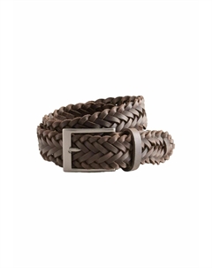 Плетеный пояс REGULAR FIT, коричневый Next