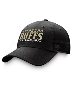 Мужская регулируемая кепка Colorado Buffaloes Black Mountain Crew Top of the world