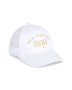 Кепка с логотипом, белый Dkny